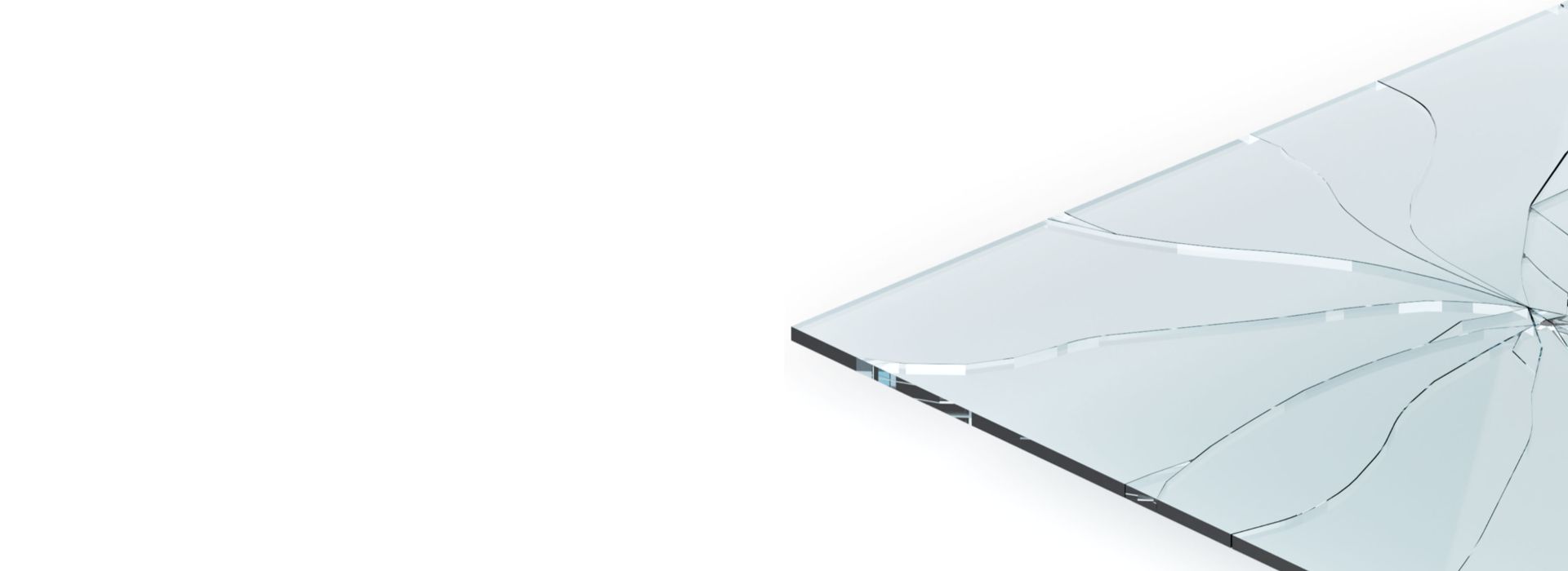 Teilvorgespanntes Glas